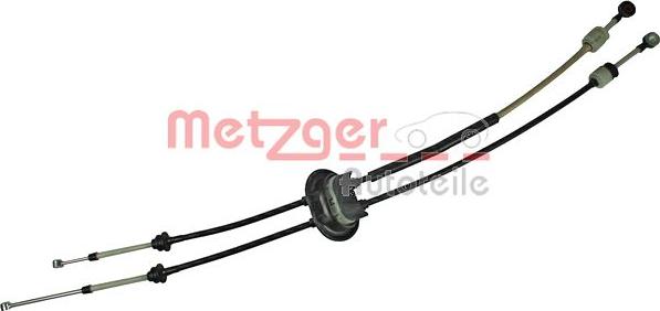 Metzger 3150058 - Трос, наконечник, ступенчатая коробка передач autospares.lv