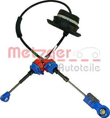 Metzger 3150015 - Трос, автоматическая коробка передач autospares.lv