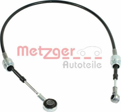 Metzger 3150184 - Трос, наконечник, ступенчатая коробка передач autospares.lv
