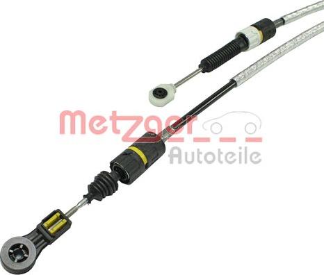 Metzger 3150128 - Трос, наконечник, ступенчатая коробка передач autospares.lv