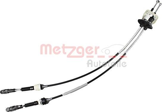 Metzger 3150278 - Трос, наконечник, ступенчатая коробка передач autospares.lv