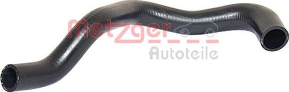 Metzger 2420072 - Шланг радиатора autospares.lv