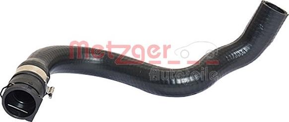 Metzger 2420177 - Шланг радиатора autospares.lv