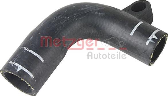 Metzger 2420806 - Шланг радиатора autospares.lv