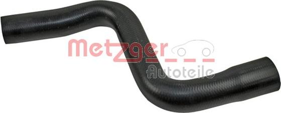 Metzger 2420810 - Шланг радиатора autospares.lv