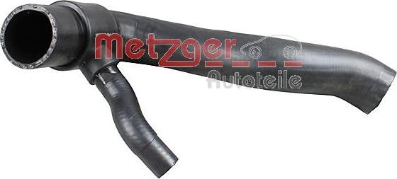 Metzger 2420358 - Шланг радиатора autospares.lv