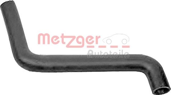 Metzger 2420756 - Шланг радиатора autospares.lv