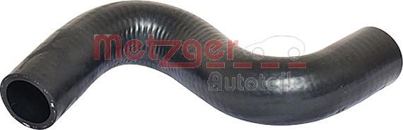 Metzger 2420707 - Шланг радиатора autospares.lv