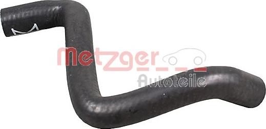 Metzger 2421414 - Шланг радиатора autospares.lv