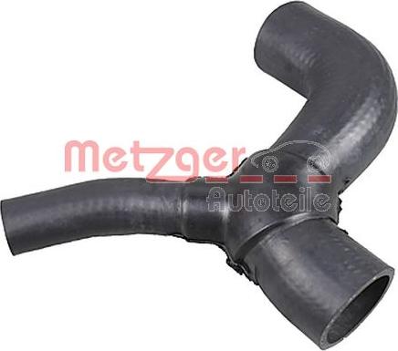 Metzger 2421026 - Шланг радиатора autospares.lv