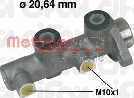 Metzger 202-433 - Главный тормозной цилиндр autospares.lv