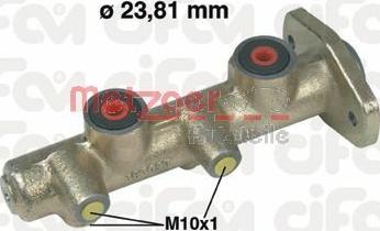 Metzger 202-171 - Главный тормозной цилиндр autospares.lv