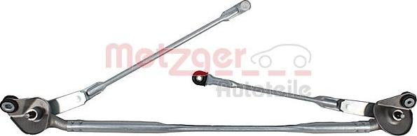 Metzger 2190928 - Система тяг и рычагов привода стеклоочистителя autospares.lv