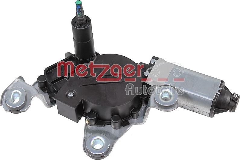 Metzger 2190633 - Двигатель стеклоочистителя autospares.lv