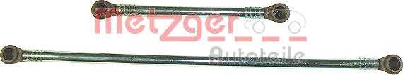 Metzger 2190093 - Привод, тяги и рычаги привода стеклоочистителя autospares.lv