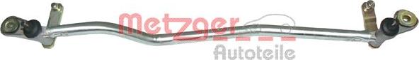Metzger 2190017 - Система тяг и рычагов привода стеклоочистителя autospares.lv