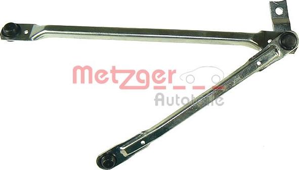 Metzger 2190112 - Привод, тяги и рычаги привода стеклоочистителя autospares.lv