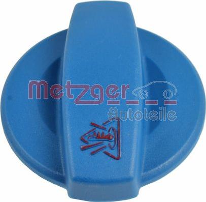 Metzger 2140099 - Крышка, резервуар охлаждающей жидкости autospares.lv