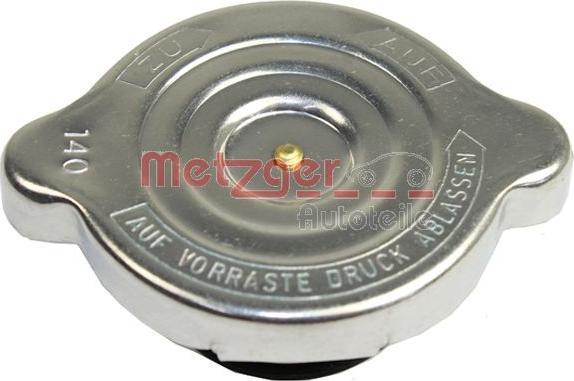 Metzger 2140049 - Крышка, резервуар охлаждающей жидкости autospares.lv