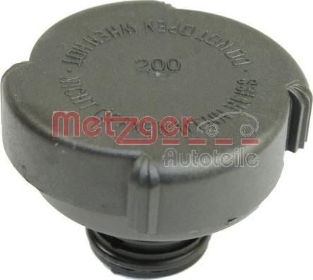 Metzger 2140047 - Крышка, резервуар охлаждающей жидкости autospares.lv