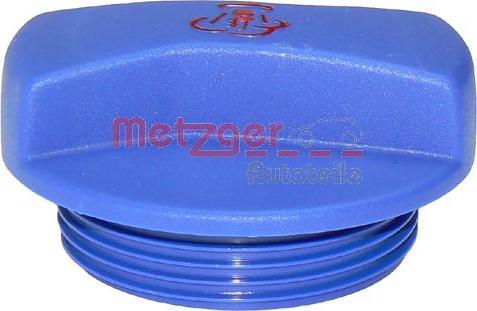 Metzger 2140037 - Крышка, резервуар охлаждающей жидкости autospares.lv