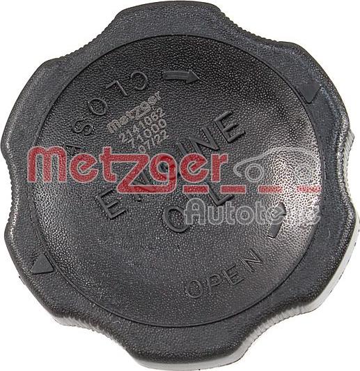 Metzger 2141062 - Крышка, заливная горловина autospares.lv