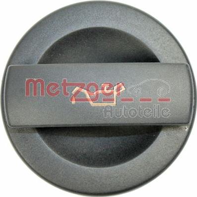 Metzger 2141008 - Крышка, заливная горловина autospares.lv