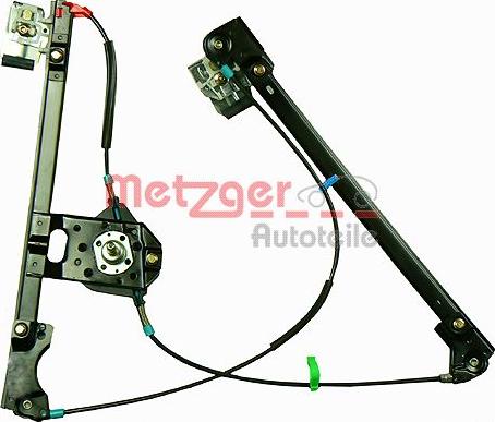 Metzger 2160007 - Стеклоподъемник autospares.lv