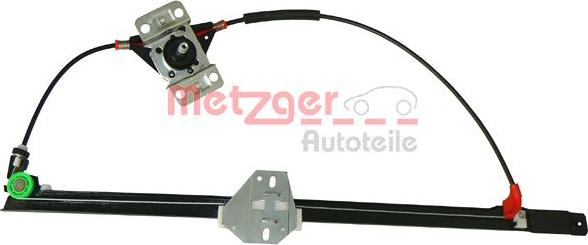 Metzger 2160085 - Стеклоподъемник autospares.lv