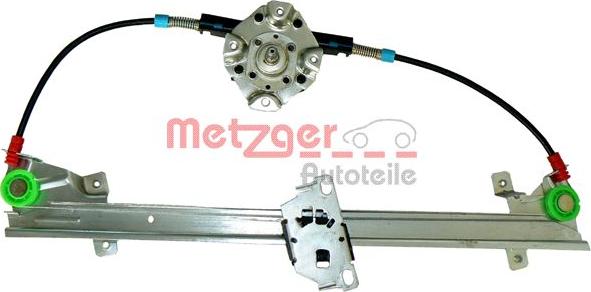 Metzger 2160076 - Стеклоподъемник autospares.lv