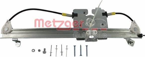 Metzger 2160356 - Стеклоподъемник autospares.lv