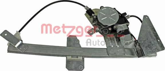 Metzger 2160378 - Стеклоподъемник autospares.lv