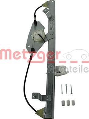 Metzger 2160228 - Стеклоподъемник autospares.lv