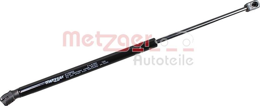 Metzger 2110565 - Газовая пружина, упор autospares.lv