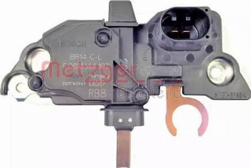 Metzger 2390054 - Регулятор напряжения, генератор autospares.lv