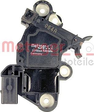 Metzger 2390064 - Регулятор напряжения, генератор autospares.lv