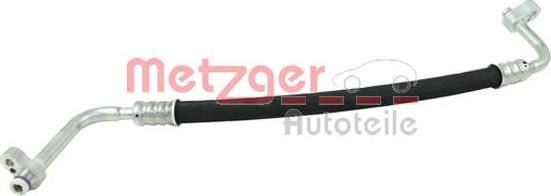 Metzger 2360104 - Трубопровод высокого давления, кондиционер autospares.lv