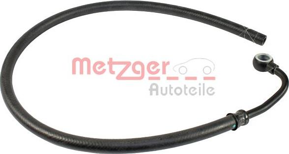 Metzger 2361002 - Гидравлический шланг, рулевое управление autospares.lv