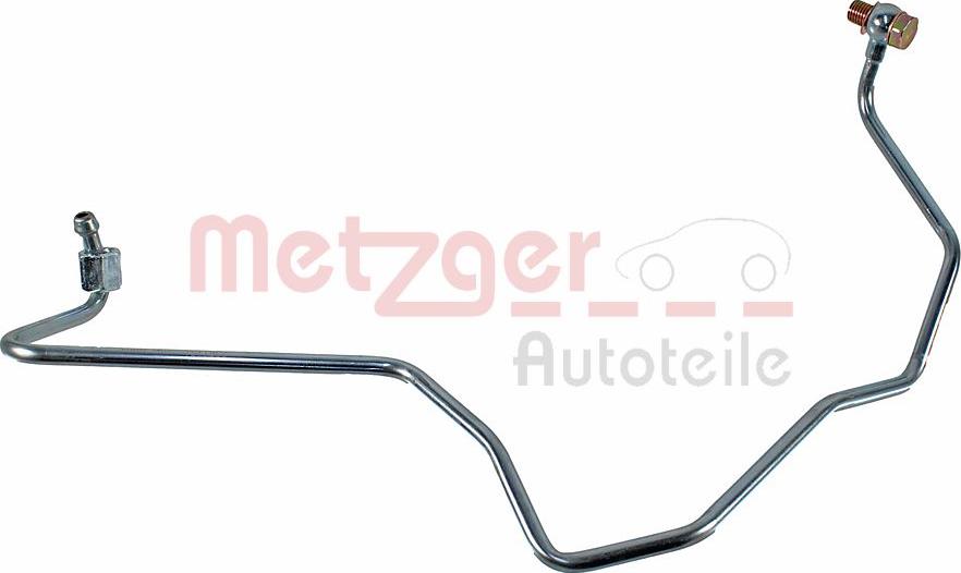 Metzger 2361151 - Трубка, маслопровод компрессора autospares.lv