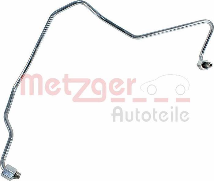 Metzger 2361153 - Трубка, маслопровод компрессора autospares.lv