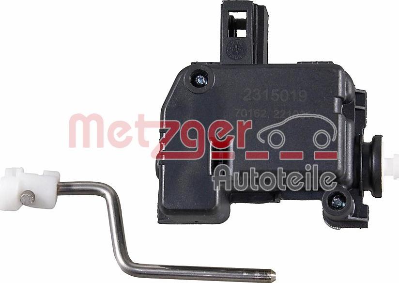 Metzger 2315019 - Актуатор, регулировочный элемент, центральный замок autospares.lv