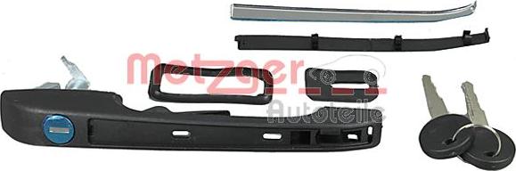 Metzger 2310597 - Ручка двери autospares.lv