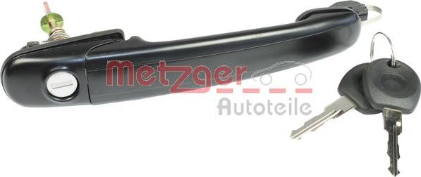 Metzger 2310531 - Ручка двери autospares.lv