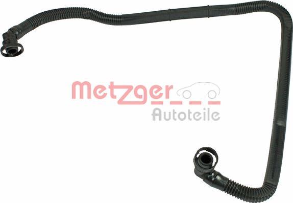 Metzger 2380066 - Шланг, вентиляция картера autospares.lv