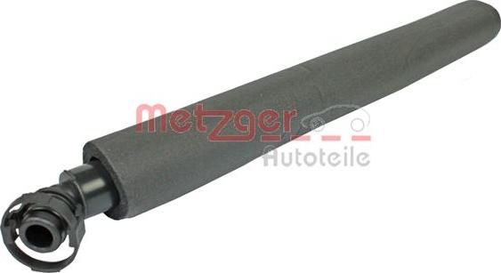 Metzger 2380025 - Шланг, вентиляция картера autospares.lv
