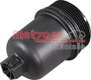 Metzger 2370092 - Крышка, корпус масляного фильтра autospares.lv