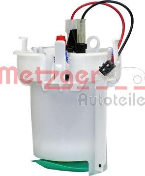 Metzger 2250007 - Топливный насос autospares.lv