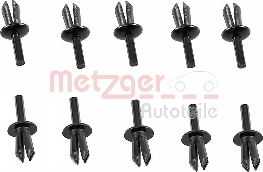 Metzger 2280001 - Зажим, клипса, молдинг autospares.lv