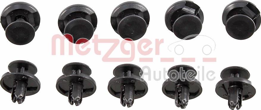 Metzger 2280018 - Зажим, клипса, молдинг autospares.lv