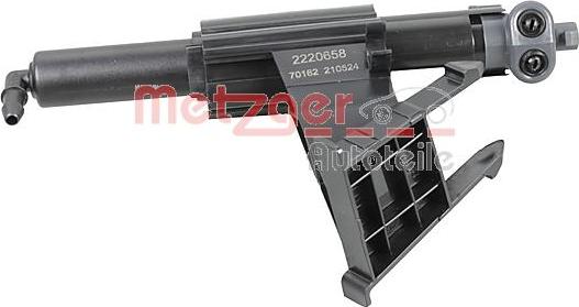Metzger 2220658 - Распылитель, форсунка, система очистки фар autospares.lv